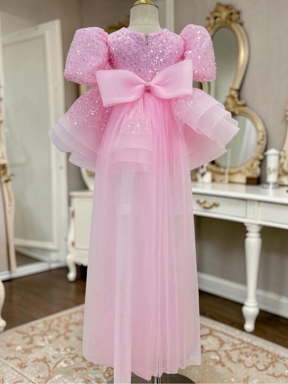 Sequins Princess Dress Toddler Girls